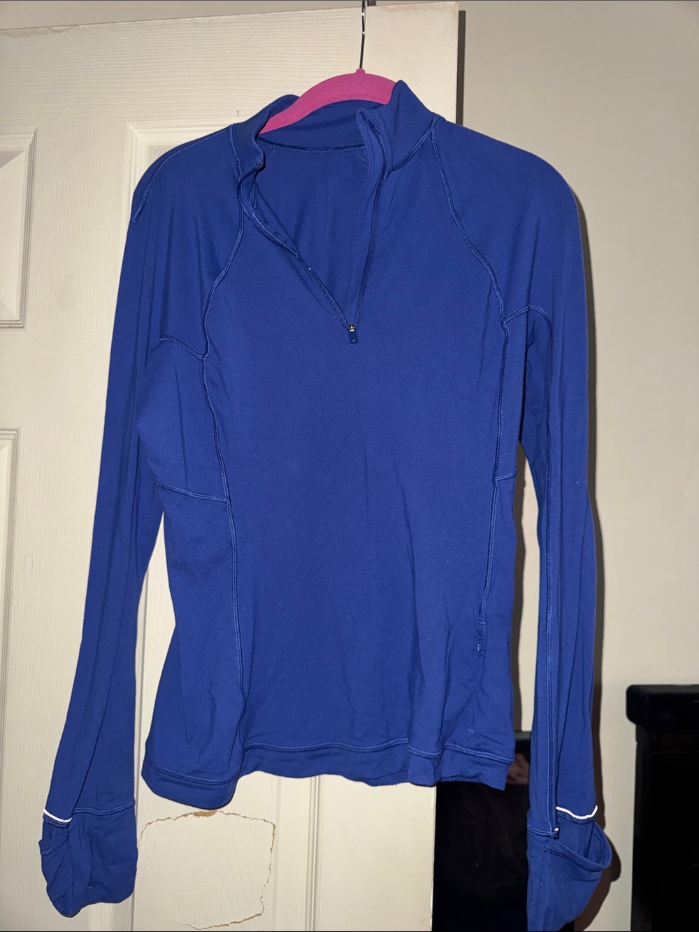 lululemon athletica Royal Blue Zip-Up Top